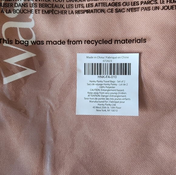 Hanky Panky Wash and Wear Travel Bags - Picture 8 of 8